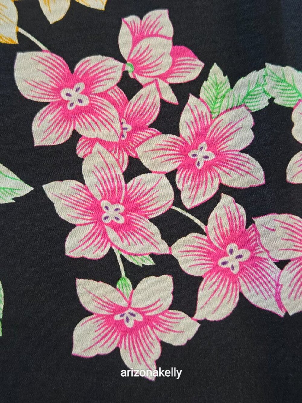 Albert Nipon Silk Scarf Spring Flowers Floral - Picture 6 of 11